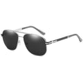 2024 Hot Vintage Alloy Pilot Double Bridge Metal Anti Glare High Definition Polarized UV 400 Eye protection Sunglasses for Men