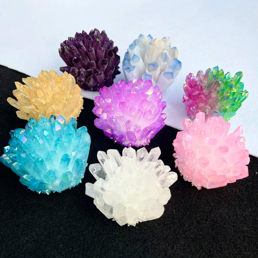 Wholesale Bulk Aura Quartz Crystal Cluster Meditation