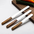High Grade Cheese Knife Set Serrated Stainless Steel Wooden Cream Spatula Cake Spatula Butter Spreader Kitchen Tools Gadgets