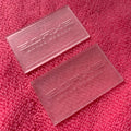 Custom Eco-Friendly Embossed logo Transparent Rubber Patchdurable All clear PVC Rubber Label