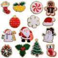 Hot Sale Xmas Holiday Decorative Iron on Gold Glitter Merry Christmas Embroidered Chenille Patches