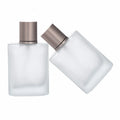 30ml 50ml 100ml Factory Price Luxury Empty square Matte Frosted Glass Wholesale Glass Perfume Bottles