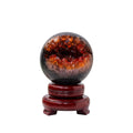 Wholesale Healing Crystal Hot Sales Citrine Carving Laugh Crystal Ball Carfts for Decor