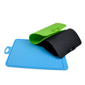 Hot Sale Customized Logo BPA Free Non-slip Silicone Cutting Board for Kitchen