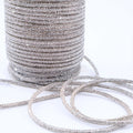 Colorful Bling Bling DIY Rhinestone Rope Decoration 4mm Glass Tube for Clothing Hats Shoes Wire Cutting Rhinestone Decorative