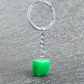 Diy 100% natural Healing Natural Gemstones aventurine Tumbled Stones Custom Key Chain crystal tumbled stones