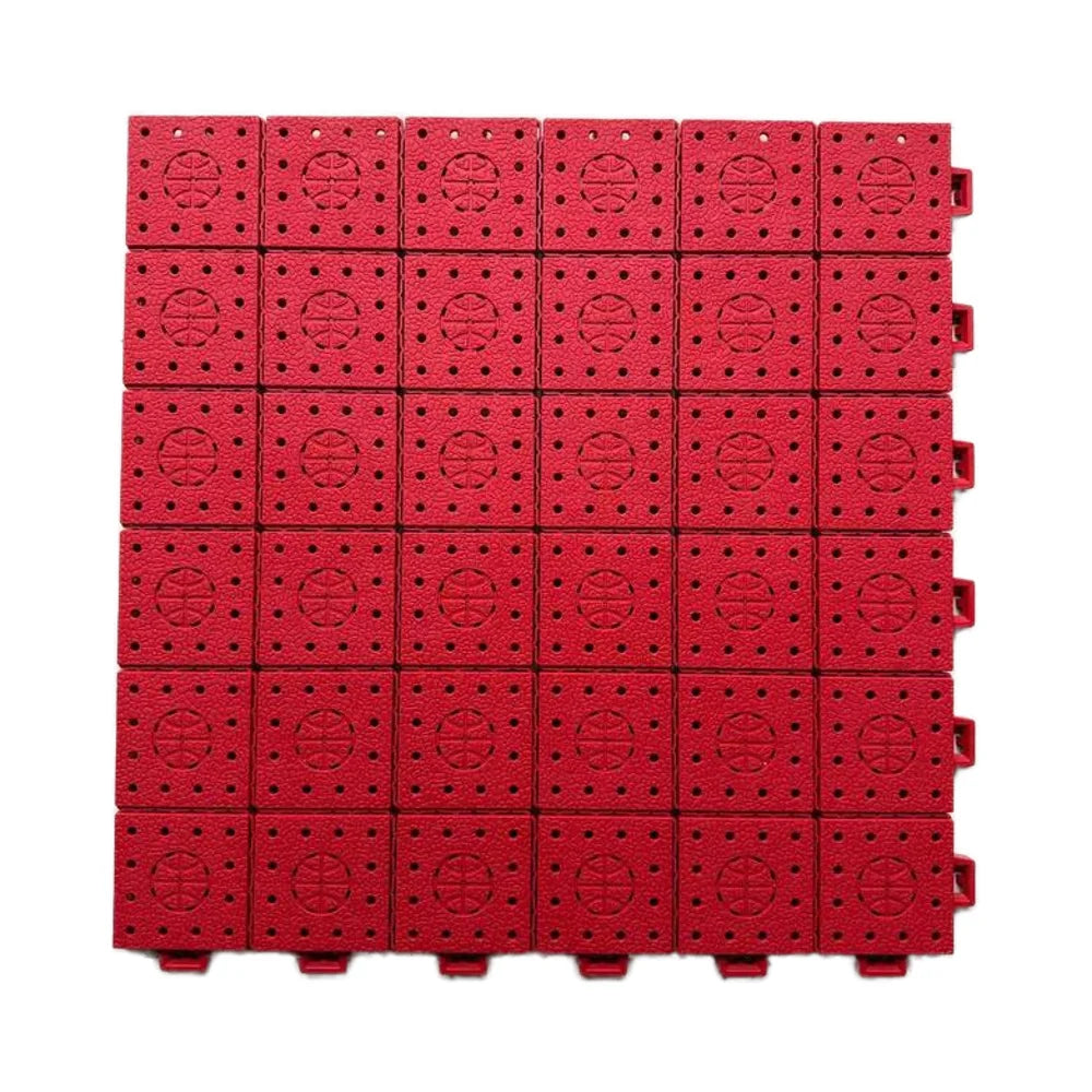 Modern Outdoor Basketball Court Tile Wear and Anti-Slip Resistant PP Material 3D Model Design Solution