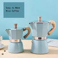 Best Seller  Premium Aluminum Coffee  Maker Italian Espresso Stove Top Moka Pot 3-6 Cup
