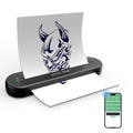 Wireless Battery-Powered Portable Lightweight Thermal Tattoo Printer Machine Quick Transfer for Tattoo Design Permanent