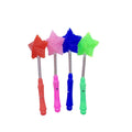 22 cm Small LED Glow Stick Star Shape  Particle Flash Light Stick Wand Bar Concert Party