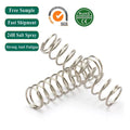 Compression Spring Cylindrical Wire Coils OEM Custom Metal  Hardware Motorcycle Furniture Electronic