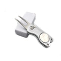 Hot Selling Customized Color Golf Ball Marker Foldable Divot Pitch Repair Tool Customized Logo Durable Portable Made Stainless