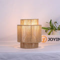 Boho Wall Light Rattan Wall Sconce Hemp Rope Boho Bedside Lamp Rustic Wall Lamps Light Fixture for Living Room Bedroom Stairway