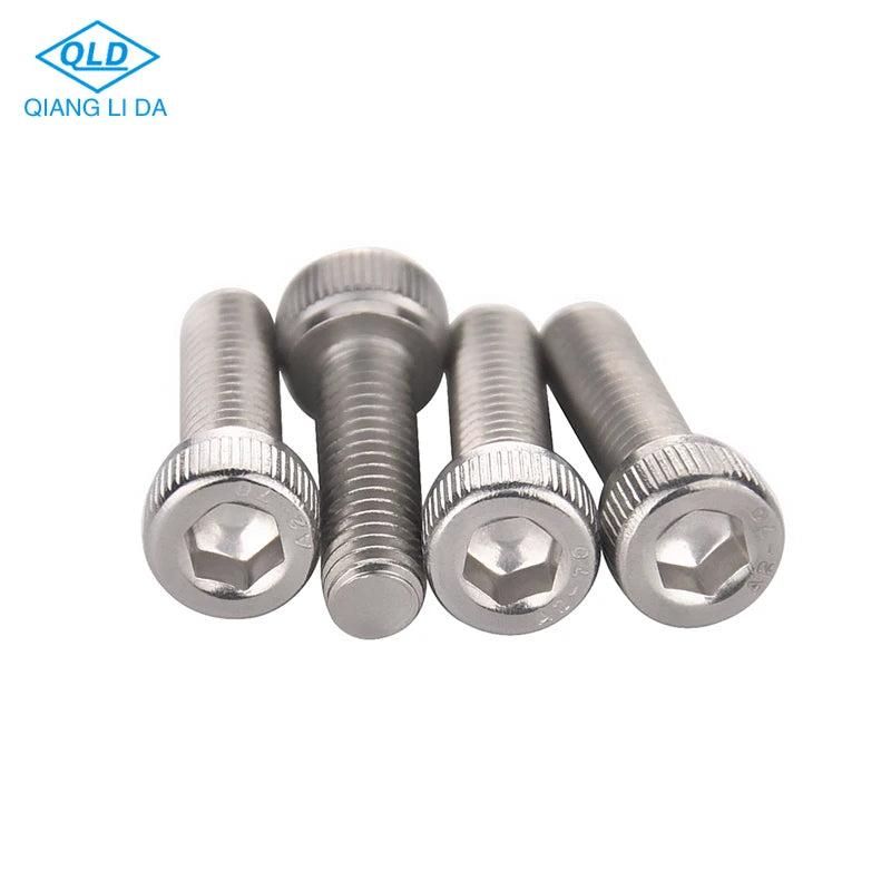 SS316 Ss304 Hex Socket Head Stainless Steel Screw Allen Bolt M3 M6 Hex Allen Screw Fasteners Din912 304 Hexagon Machine Screw