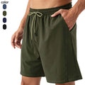 Design Summer Men's Jogger Sportswear Drawstring Sports Solid Black Men Shorts Loose Casual Gym Workout Shorts With Side Pockets