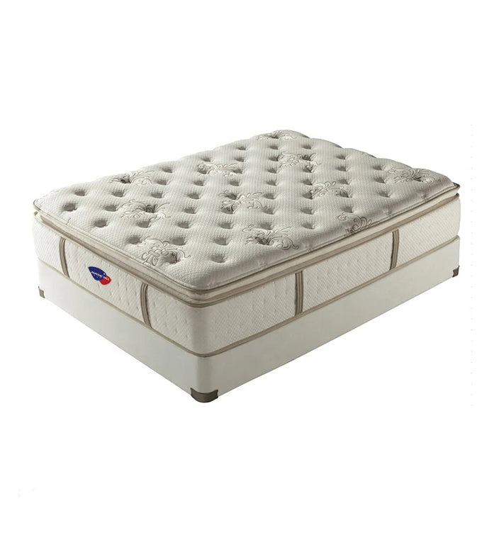 Sleeping Well Full Inch Thin king Mattress Rolled up in a Carton Box king Double Gel Memory Foam Pocket Spring Mattress