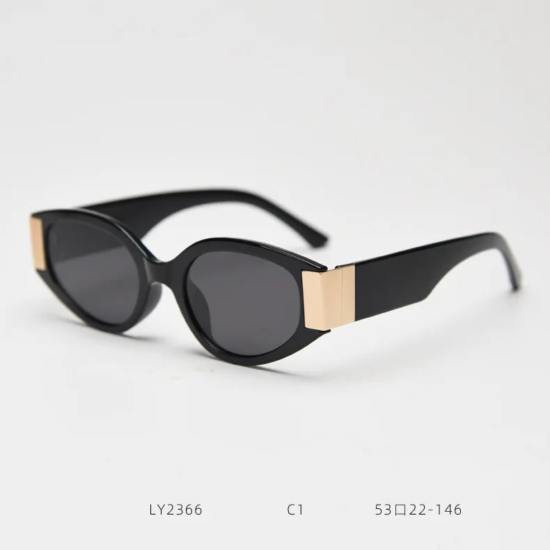 2025 Alloy+TR90 Women's Polarized UV400 Lens Mirror Sun Glasses Eyewear Vintage Outdoor Sunglasses for Female