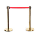 Hot Sale 2 Meter Flexible Retractable Barrier Stand Queue Line Stand Crowd Control Matched Road Block Barriers Traffic Control