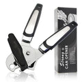 Professional Heavy Duty  Manual Can Bottle Opener Safe Edge Jar Opener with Plastic Handle