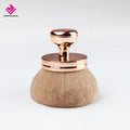 Professional Super Soft Powder Blush Kabuki Brush Mushroom Beauty Cosmetic Tools Facial Loose Powder Brush Container
