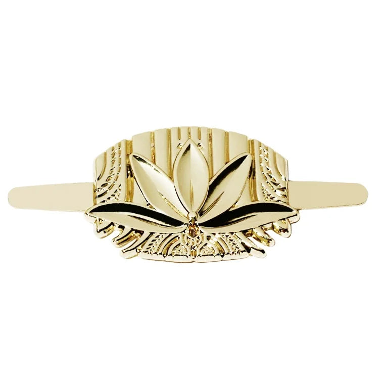 Factory Made Purse Carved Metal Plates Designer Gold logo Tags Private Name Labels for Hat Hardware