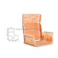 Hot Selling Eco-friendly Modern Design Stool Mold Plywood Panel Hospital School Living Room Outdoor Use Professional Back Seat