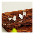 Senior Sense Fast Delivery Unique Geometric Stud Earrings New Fall Collection Fast Delivery Silver Earrings with Temperament