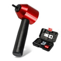 Insert Nut Riveting Tool Cordless Rivet Nut Adapter Kit Red+Black 500N Force Metric M3-M8 Electric Drill Nut Conversion Tools