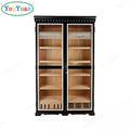 4000 Large 2 Door Spanish Cedar Wooden Cigar Cabinet Electric Cigar Humidors Shop Display showcase Cigar Room