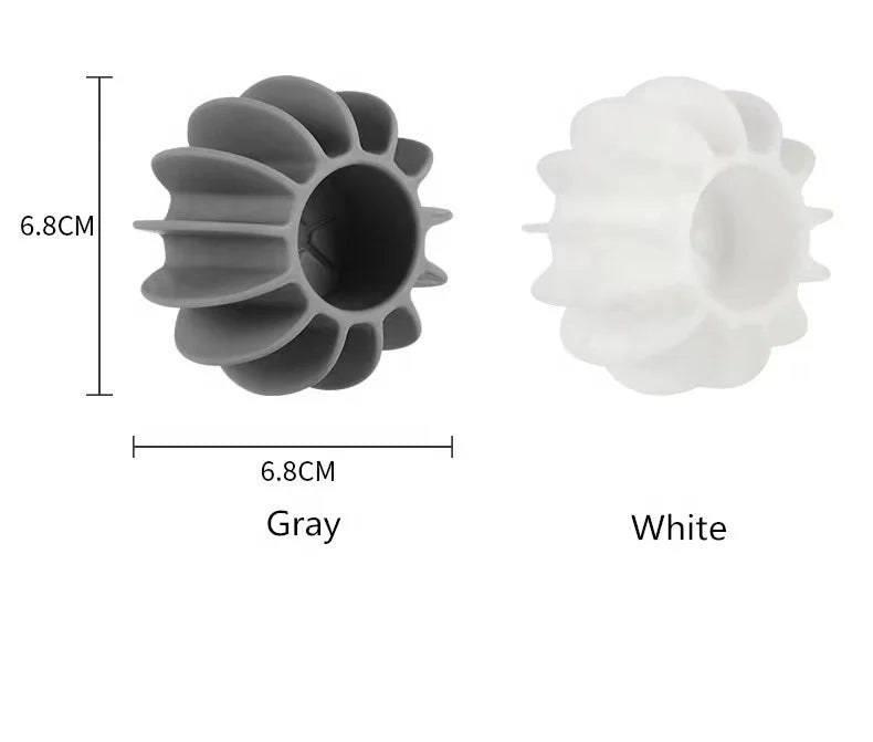 Hot Selling Eco-Friendly TPR Dryer Balls Fabric Softener White/Gray 2 Pcs/PVC Box Shuojinxin Model SJX-004 for Home Clothes