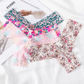 Underwear Women's Lace Printed Thong Transparent Sexy Low Waist T-back Sexy Temptation Briefs