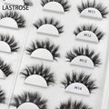Wholesale 3D Faux Mink Lashes Private Label 16mm Natural Black Band Eyelashes Short Fluffy Vegan Eyelashes