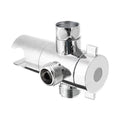 Chrome ABS Diverter 3 Way T Shower Arm T-Adapter Water Diverter Connector
