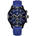 Fashion Mens Watches 2024 New Quartz Watch Casual Mesh Belt Date Top Luxury Waterproof Watch Gift