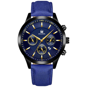 Fashion Mens Watches 2024 New Quartz Watch Casual Mesh Belt Date Top Luxury Waterproof Watch Gift