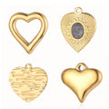 Wholesale Price Stainless Steel Dainty Necklace Heart Key Infinity Necklace 18k Gold Plated Stainless Steel Jewelry