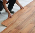 Formaldehyde-Free HDF Laminated Floating Waterproof 7mm 8mm Piso Laminado Laminate Wood Flooring
