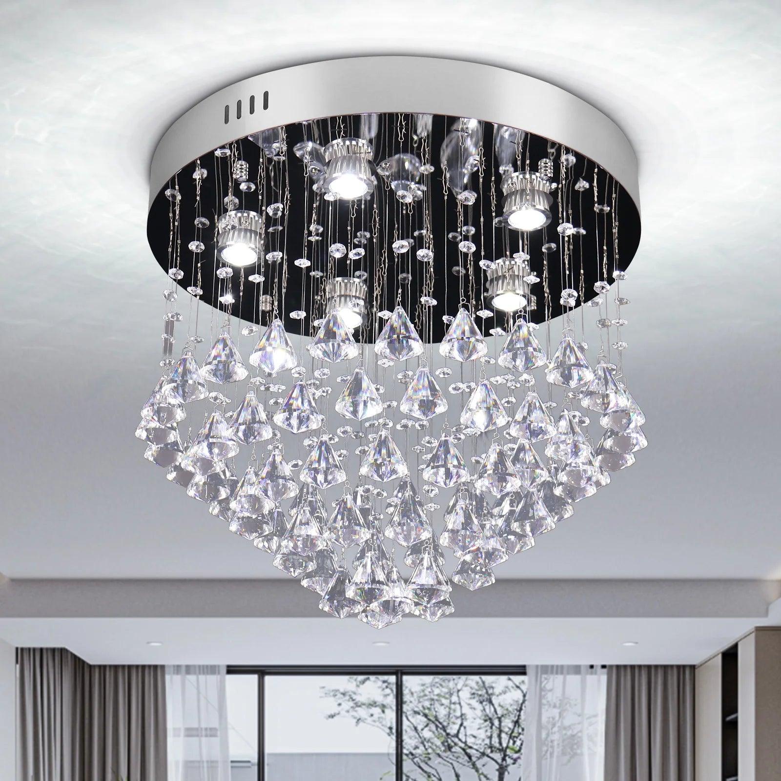Home Chandelier Pendant Lights for Decor Living Room Bedroom Hanging Ceiling Lamp