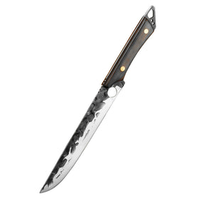 Xingye Super Sharp Finger Hole Blade Filleting Slicer Knives Full Tang Professional 9 Inch Stainless Steel Chef Long Knife Blade