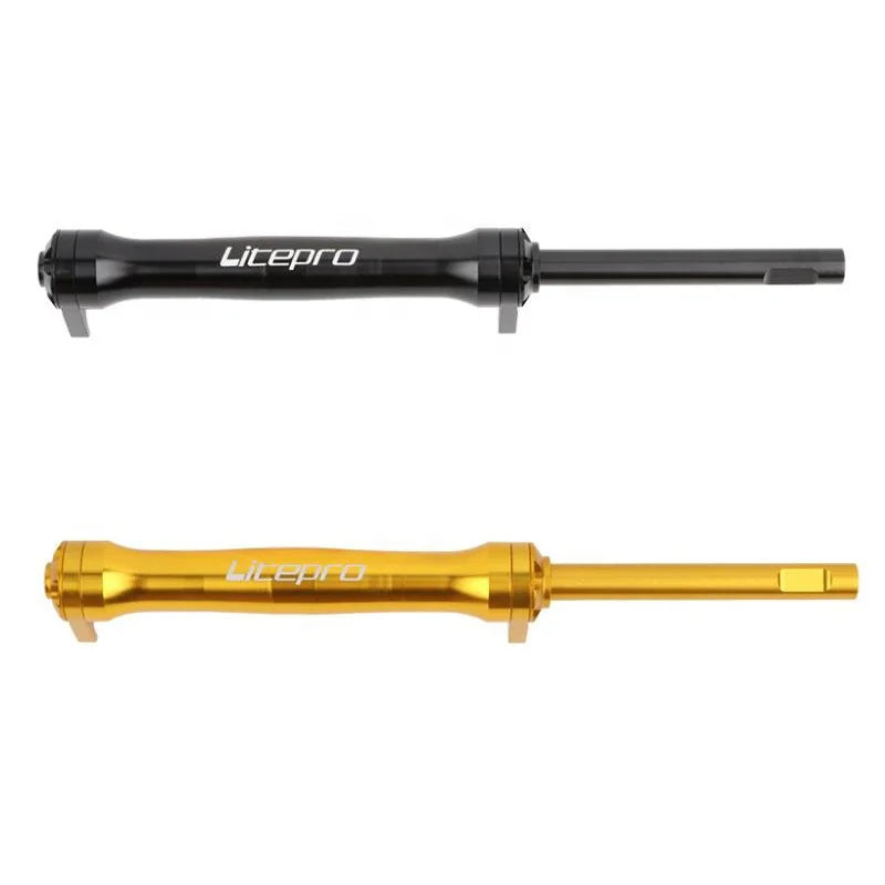 Telescopic Rod a for Litepro Birdy Brompton Folding Bicycle Aluminum Alloy Excluding Wheels
