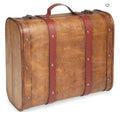 Wholesale Chinese Direct Manufacturer Retro Wooden Suitcase Antique Wooden Suitcase Box Vintage Wooden Suitcase Trunk MegaBDM