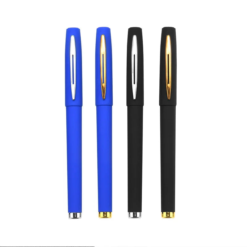 Factory Price Pen 100pcs OEM to Print Logo in One Color Custom logo Letters Neutral Pen Smooth Writing Stationery Supplies