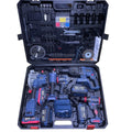 20V Combination Power Tool Kits Brushless Electric Hammer Impact Drill Angle Grinder Portable Circular Saw Cordless Wrench Set