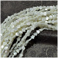 SP4043 Natural MOP Mother of Pearl Star Beads White Shell Star Spacer Beads for DIY Jewelry Making Findings