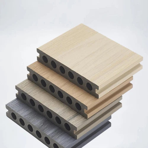 WPC Outdoor Flooring Waterproof Anti-Slip Eco-Friendly Fireproof Interlocking Click Lock for Garden Swimming Pool
