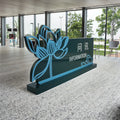 Meijie Custom Modern Style for Acrylic  Combination Table Sign Factory Designed Display Racks for Hotels