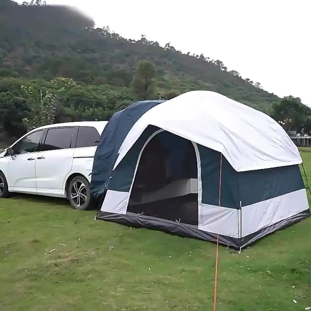 Wholesale Remaco RCT0114 Double Layer Polyester Overlanding Camping Foldable Portable Extended House Shed SUV Tailgate Car Tent