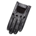 Fashion Men Car Driving Sheepskin Real Leather Thin Gloves