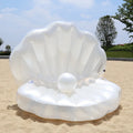 Water Floating Entertainment Pearl Shell Floating Row Water Inflatable Bed Floating Chair Customized Floating Pier Pontoon