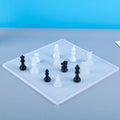 3D DIY International Chess Pieces Crystal Epoxy Resin Molds 6 Pieces Chess Set Silicone Mold Crafts